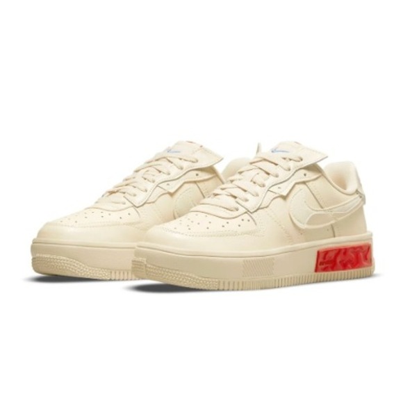 Nike Shoes - Nike Air Force 1 Fontanka‎ Pearl White University Red DA7024-200 Womens Size 7